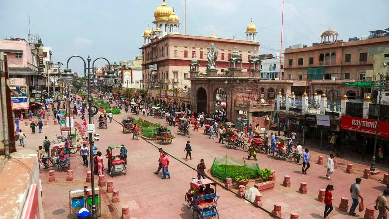 Old Delhi heritage walk featuring Chandni Chowk, Jama Masjid, bustling markets, and rich Mughal history together daily.