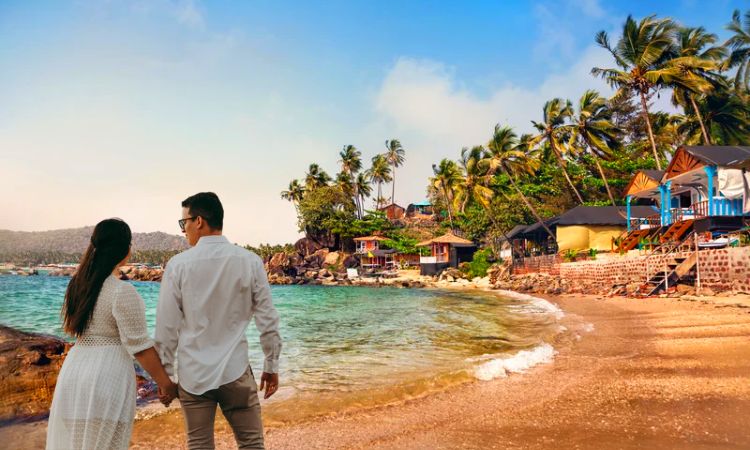 Goa honeymoon package featuring romantic beaches, luxury resorts, sunset cruises, and unforgettable coastal experiences for couples together.