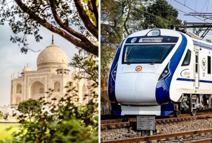 Taj Mahal day tour by Gatimaan Express train- Taj Mahal tour itinerary from Dehli to Agra